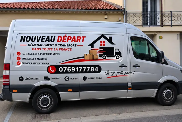 Our van, ready to go